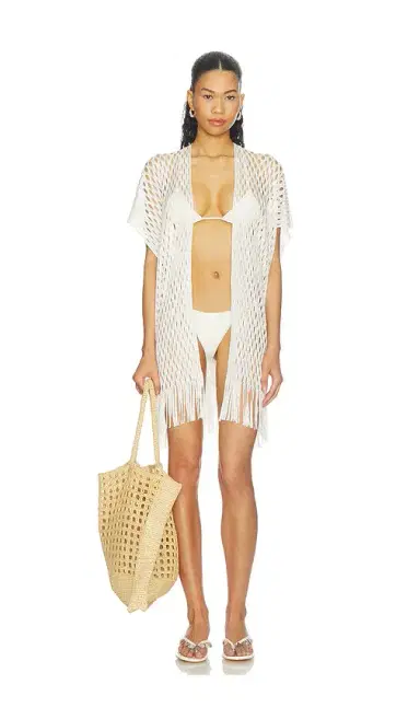 Luli Fama Caught Up Short Caftan | Thumbnail 2