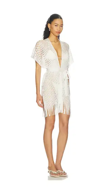 Luli Fama Caught Up Short Caftan | Thumbnail 3