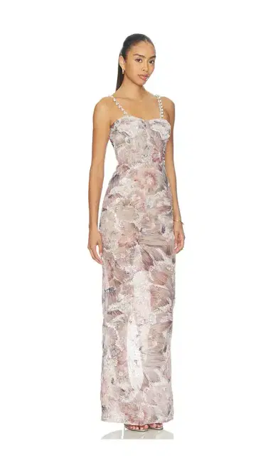 Bronx and Banco Eve Dahlia Maxi Dress With Straps | Thumbnail 2 Bronx and Banco Eve Dahlia Maxi Dress With Straps | Thumbnail 2