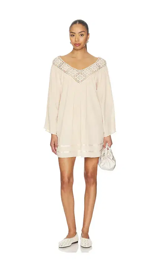 Frankies Bikinis Riviera Cotton Gauze Dress