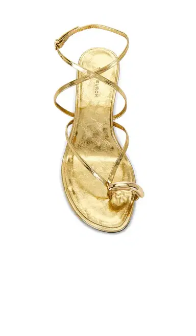 Tory Burch Pierced Strappy Heel Sandal | Thumbnail 4 Tory Burch Pierced Strappy Heel Sandal | Thumbnail 4