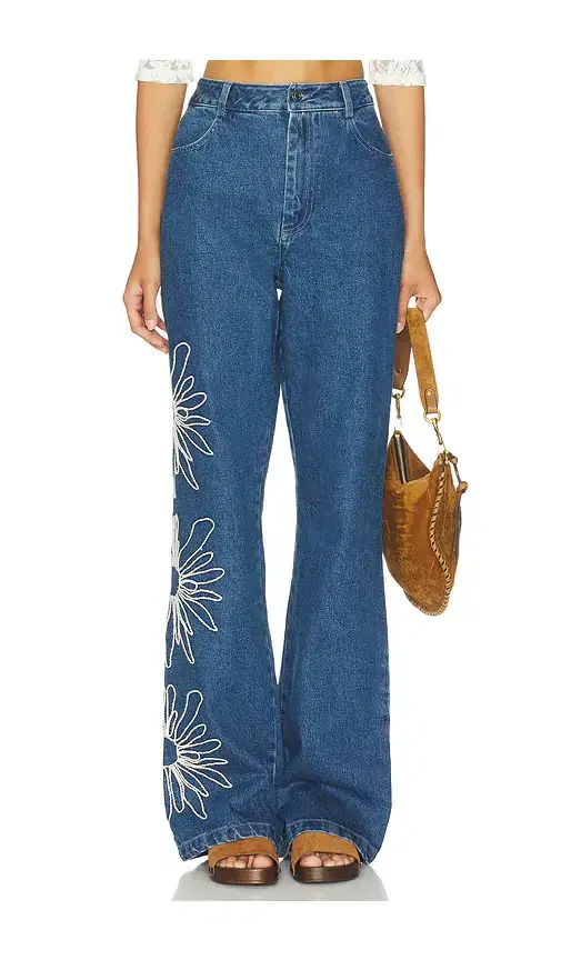 The Wolf Gang Amana Denim Flare Jean
