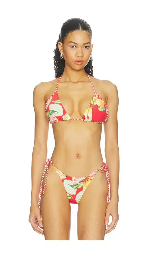 FARM Rio Bikini Top With Rope