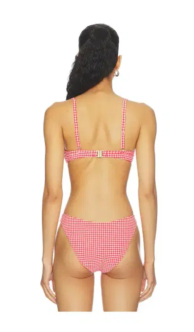 Kulani Kinis Scallop Crochet Underwire Bra Bikini Top | Thumbnail 3
