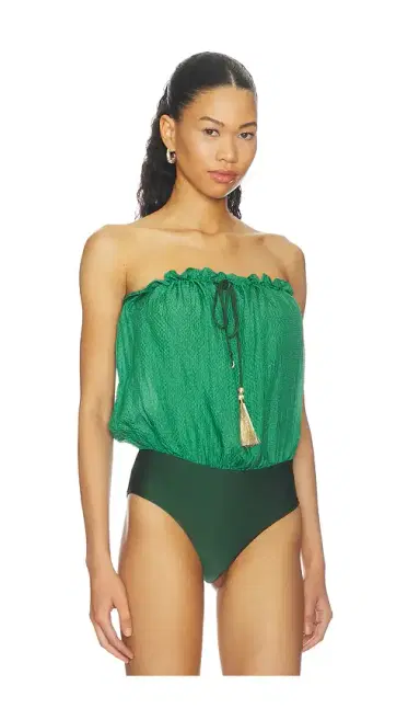 Hanne Bloch Bandeau Silk Top | Thumbnail 3 Hanne Bloch Bandeau Silk Top | Thumbnail 3