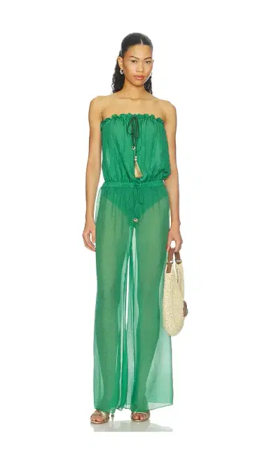 Hanne Bloch Bandeau Silk Top | Thumbnail 5 Hanne Bloch Bandeau Silk Top | Thumbnail 5