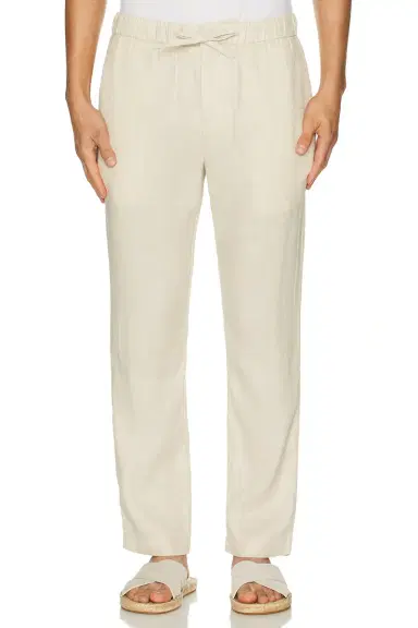 Frescobol Carioca Oscar Linen Chino Pant | Thumbnail 3