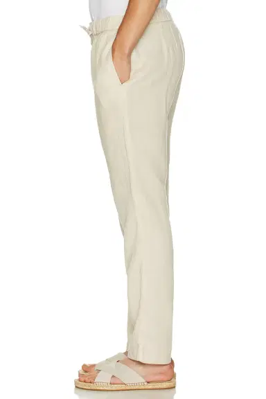 Frescobol Carioca Oscar Linen Chino Pant | Thumbnail 4