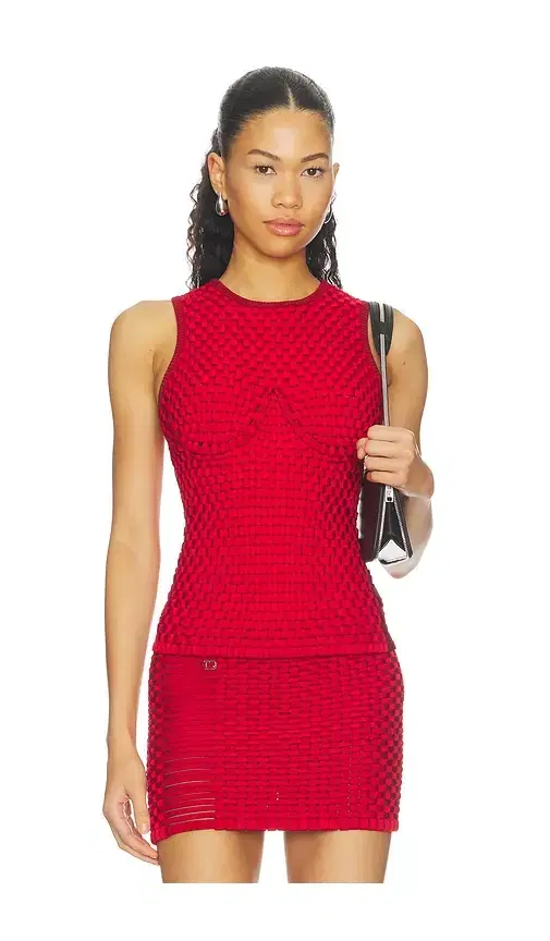 ISA BOULDER Woven Tight Tank Top