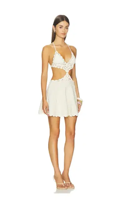 retrofete Aisola Crochet Dress | Thumbnail 2