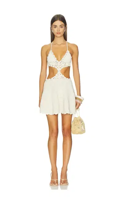 retrofete Aisola Crochet Dress | Thumbnail 1