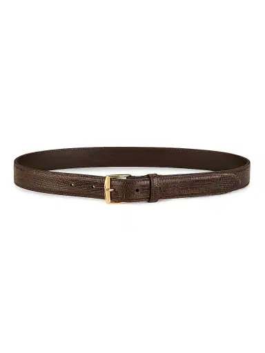 Nili Lotan Women's Sloane Croc-Embossed Leather Belt | Thumbnail 1 Nili Lotan Women's Sloane Croc-Embossed Leather Belt | Thumbnail 1