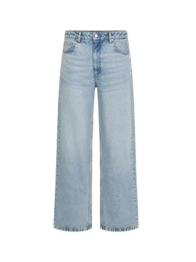 SEROYA Women's Keria Baggy Low-Rise Jeans - Coastline