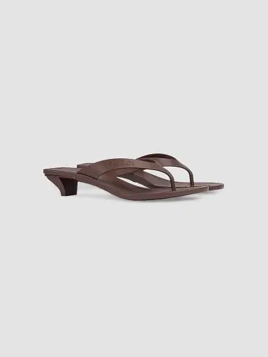 Gucci Women's Vittoria 35MM Thong Sandals - Coffee - Size 11 | Thumbnail 6