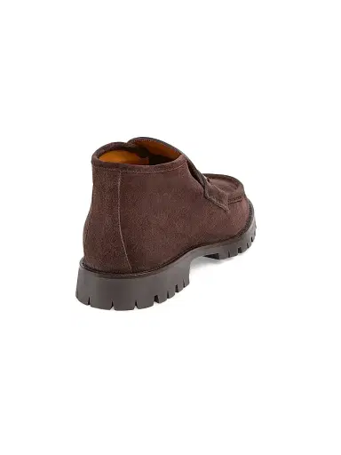 Gucci Men's Sylke Horsebit Suede Ankle Boots | Thumbnail 3 Gucci Men's Sylke Horsebit Suede Ankle Boots | Thumbnail 3