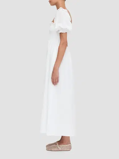 Hill House Home Women's The Scarlett Nap Dress - White Shadow Stripe - Size XXXXL | Thumbnail 3 Hill House Home Women's The Scarlett Nap Dress - White Shadow Stripe - Size XXXXL | Thumbnail 3