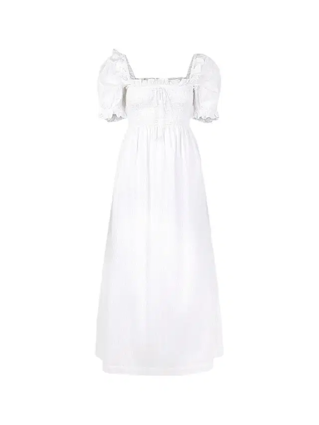 Hill House Home Women's The Scarlett Nap Dress - White Shadow Stripe