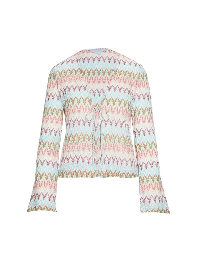 Women's The Delia Top - White Multi