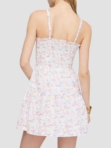 Hill House Home Women's The Rebecca Mini Nap Dress - Camo Fish | Thumbnail 4