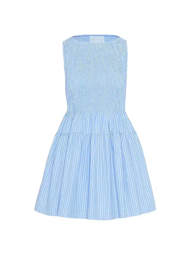 Hill House Home Women's The Cosima Mini Nap Dress - Blue Stripe