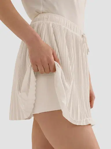 Varley Women's Davina Accordion-Pleated Skort | Thumbnail 4 Varley Women's Davina Accordion-Pleated Skort | Thumbnail 4