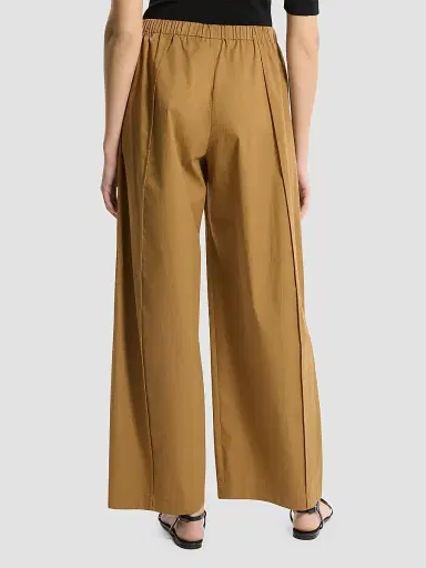 Theory Women's Cotton Chino Parachute Pants - Bronze - Size XL | Thumbnail 3