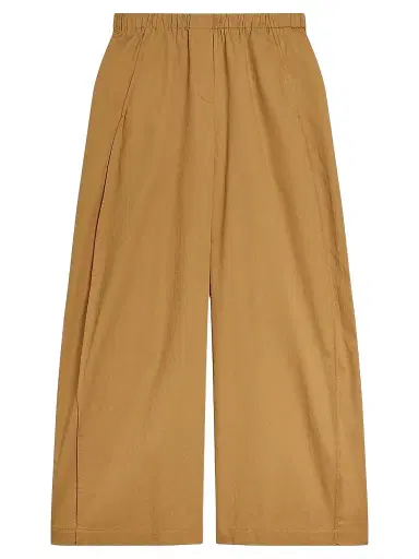 Theory Women's Cotton Chino Parachute Pants - Bronze - Size XL | Thumbnail 1