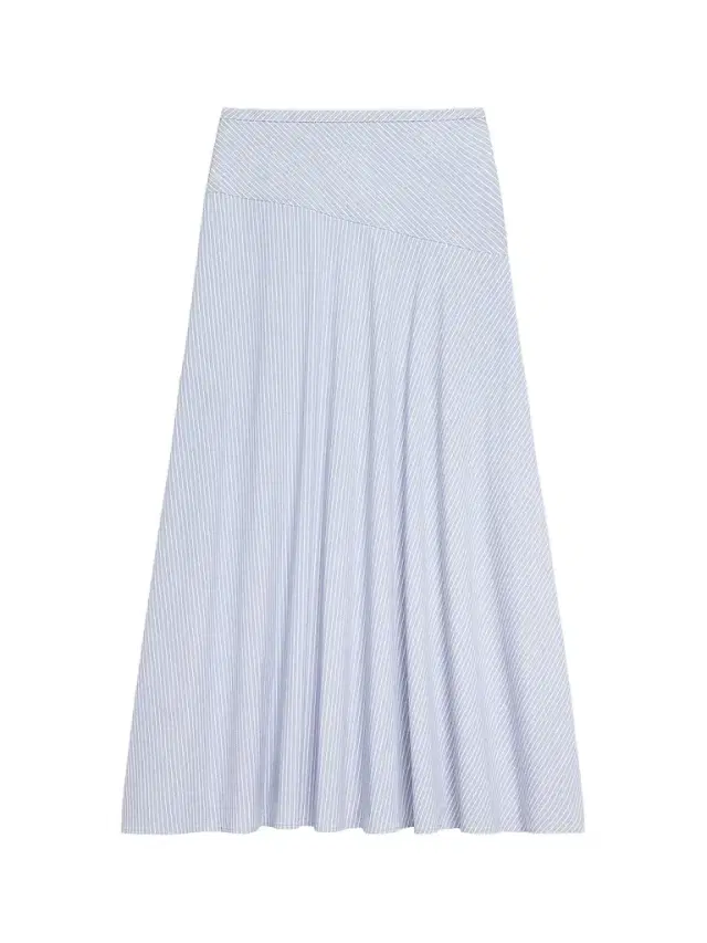 Theory Women's Striped Cotton-Blend Maxi Skirt - Blue Multi