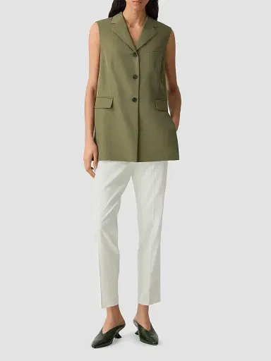 Theory Women's Cinched-Waist Vest | Thumbnail 2