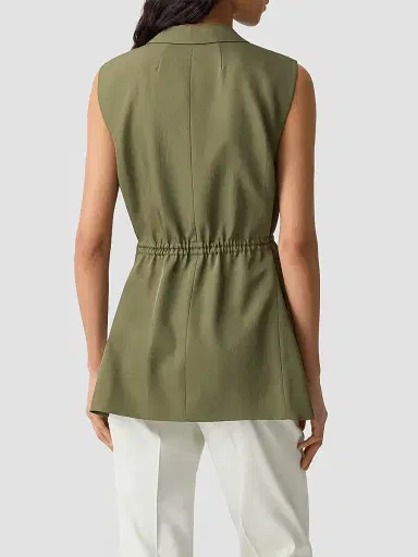 Theory Women's Cinched-Waist Vest | Thumbnail 3