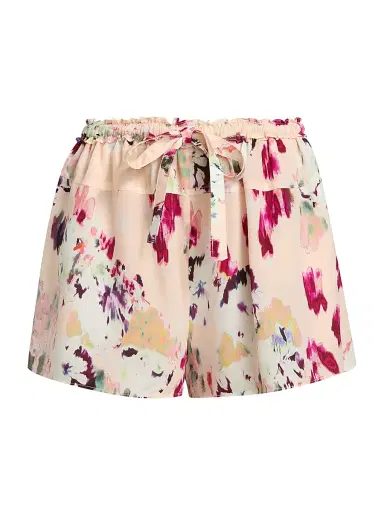 Ulla Johnson Women's Aurielle Printed Silk Shorts | Thumbnail 1 Ulla Johnson Women's Aurielle Printed Silk Shorts | Thumbnail 1