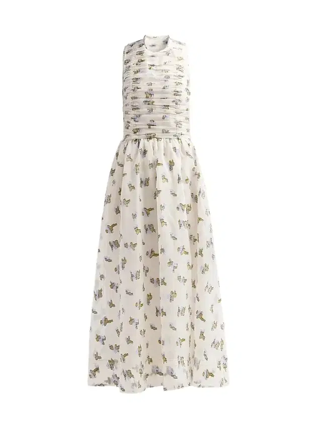 Ulla Johnson Women's Fleurine Floral Organza Maxi Dress - Violet Leaf