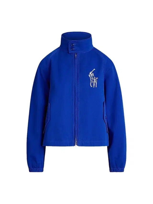 Polo Ralph Lauren Women's Embroidered Cotton Twill Jacket - Heritage Blue