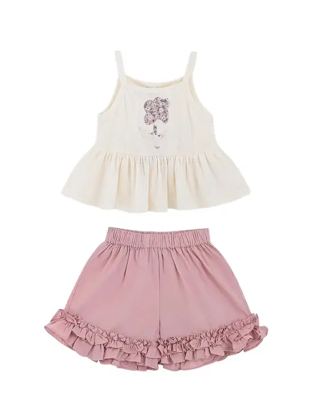 Mimi Tutu Baby Girl's & Little Girl's Ruffle Short Set - Pink 36 Months