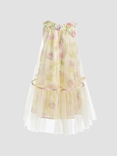Mimi Tutu Little Girl's & Girl's Rosamira Dress - Yellow - Size 9 | Thumbnail 2 Mimi Tutu Little Girl's & Girl's Rosamira Dress - Yellow - Size 9 | Thumbnail 2