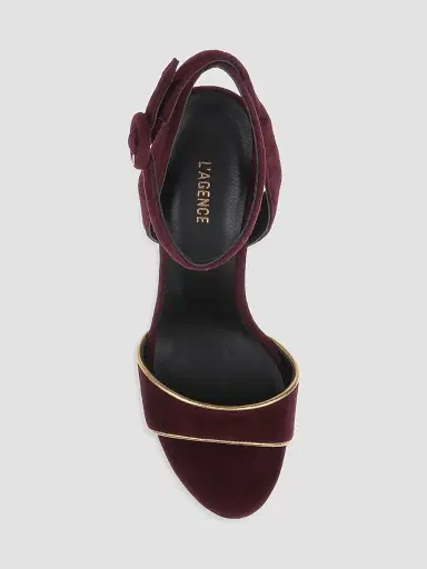L'Agence Women's Essie 115MM Suede Platform Sandals | Thumbnail 4 L'Agence Women's Essie 115MM Suede Platform Sandals | Thumbnail 4
