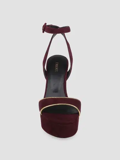 L'Agence Women's Essie 115MM Suede Platform Sandals | Thumbnail 5 L'Agence Women's Essie 115MM Suede Platform Sandals | Thumbnail 5