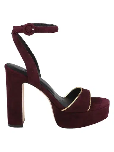 L'Agence Women's Essie 115MM Suede Platform Sandals | Thumbnail 1 L'Agence Women's Essie 115MM Suede Platform Sandals | Thumbnail 1