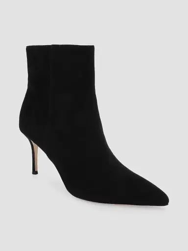 L'Agence Women's Houston 75MM Suede Stiletto Booties | Thumbnail 2 L'Agence Women's Houston 75MM Suede Stiletto Booties | Thumbnail 2