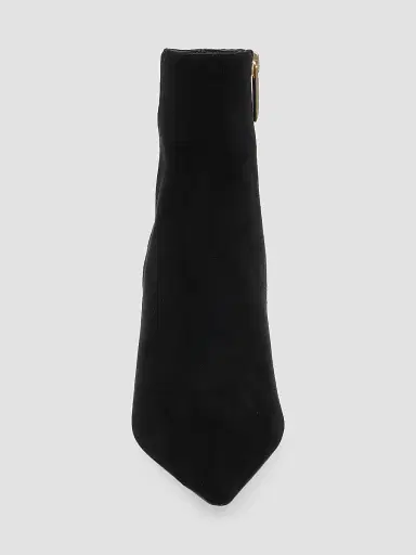 L'Agence Women's Houston 75MM Suede Stiletto Booties | Thumbnail 5 L'Agence Women's Houston 75MM Suede Stiletto Booties | Thumbnail 5