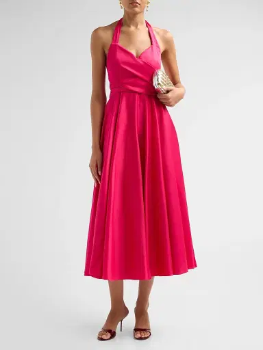 BLACK HALO Women's Noelle Midi Dress - Cerise - Size 14 | Thumbnail 2 BLACK HALO Women's Noelle Midi Dress - Cerise - Size 14 | Thumbnail 2