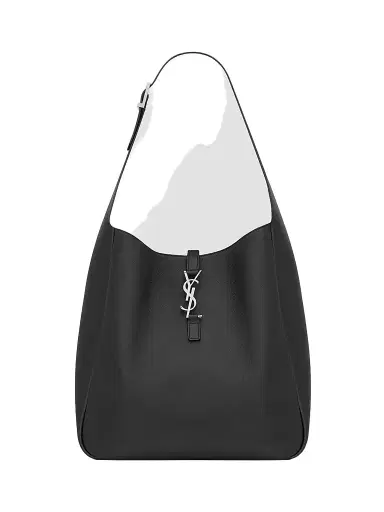 Saint Laurent Women's Le 5 e 7 Supple Shoulder Bag - Black | Thumbnail 1 Saint Laurent Women's Le 5 e 7 Supple Shoulder Bag - Black | Thumbnail 1