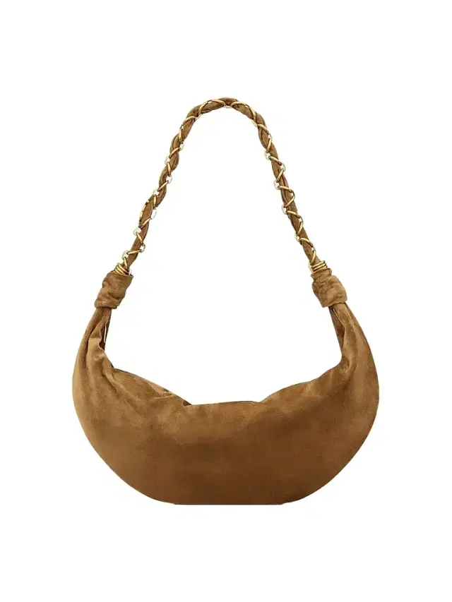 Saint Laurent Women's Amalia Hobo Bag in Suede - Caramel Cognac