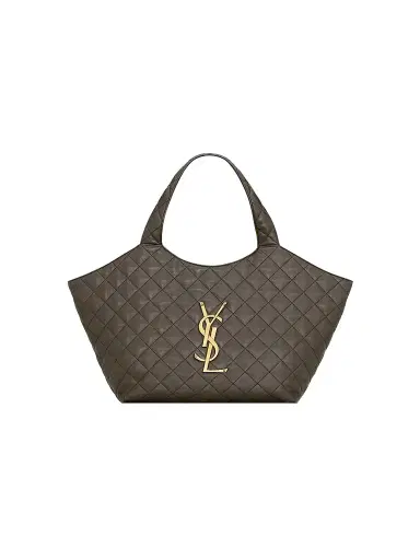 Saint Laurent Women's Icare Medium Tote Bag in Quilted Nappa | Thumbnail 1 Saint Laurent Women's Icare Medium Tote Bag in Quilted Nappa | Thumbnail 1