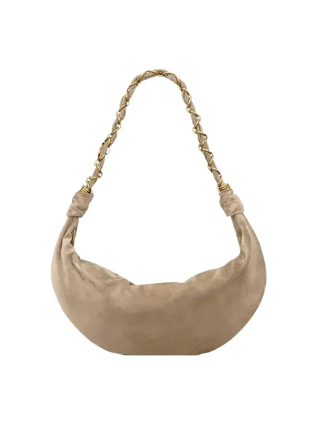 Saint Laurent Women's Amalia Hobo Bag in Suede - Light Cumin