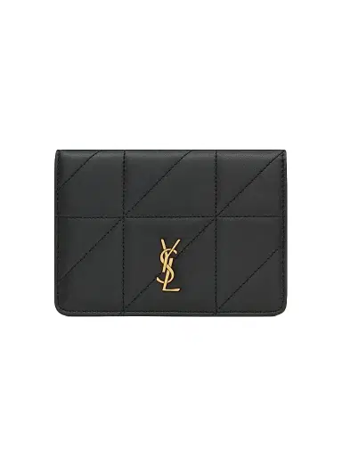 Saint Laurent Jamie Passport Case in Lambskin Leather | Thumbnail 1 Saint Laurent Jamie Passport Case in Lambskin Leather | Thumbnail 1
