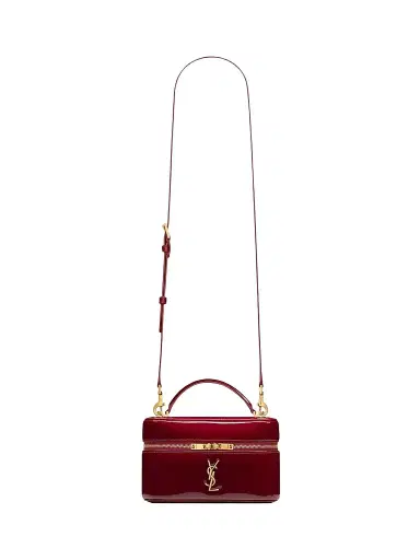 Saint Laurent Women's Gaby Vanity Bag in Patent Leather | Thumbnail 1 Saint Laurent Women's Gaby Vanity Bag in Patent Leather | Thumbnail 1
