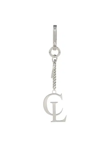Christian Louboutin Men's Metal Keychain - Silver | Thumbnail 1
