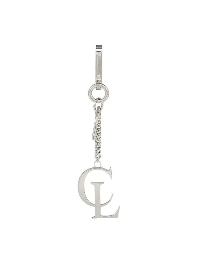 Christian Louboutin Men's Metal Keychain - Silver
