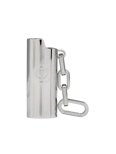 Christian Louboutin Men's Metal Keychain - Silver | Thumbnail 1